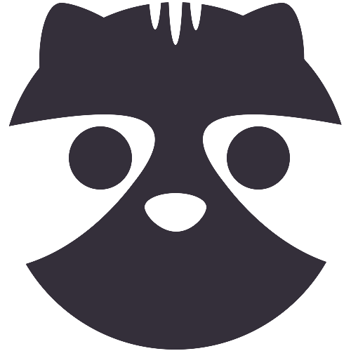 Raccoon website logo